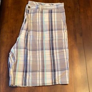 Caribbean plaid shorts 40 NWT